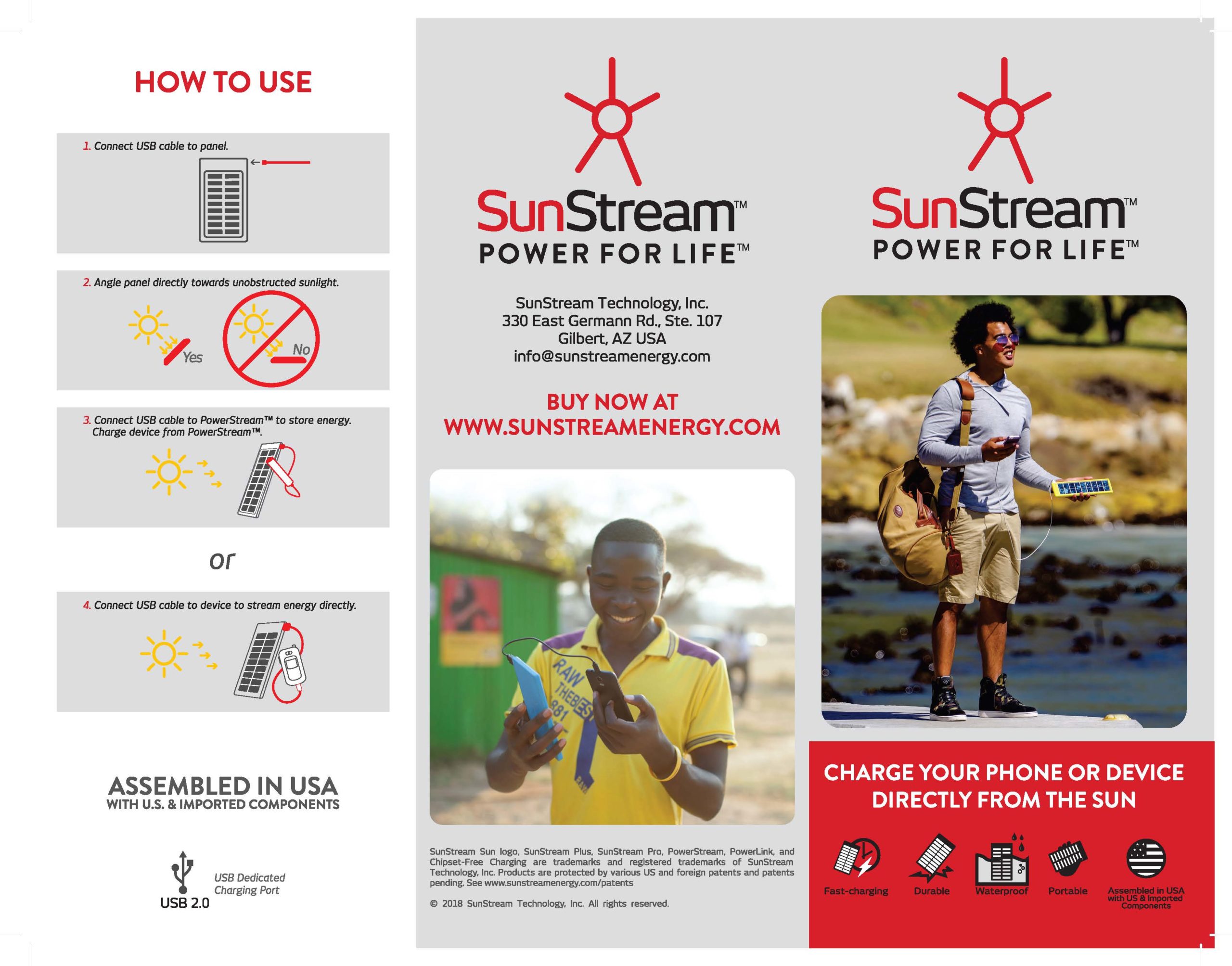 SunStream Selection Guide_Page_1